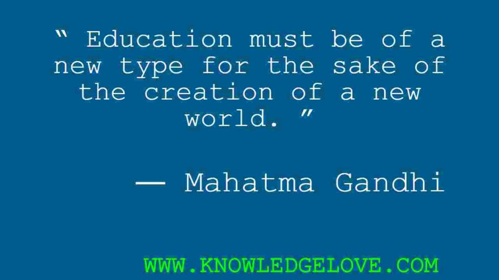 Quotes on Education