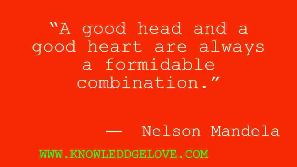 Famous Nelson Mandela Quotes