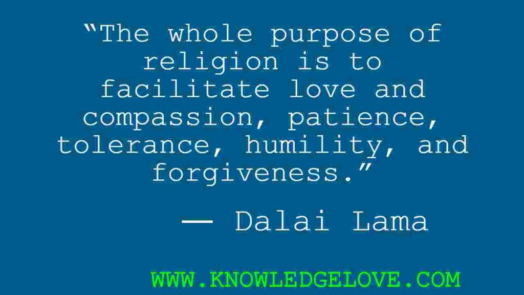 Best Quotes of Dalai Lama