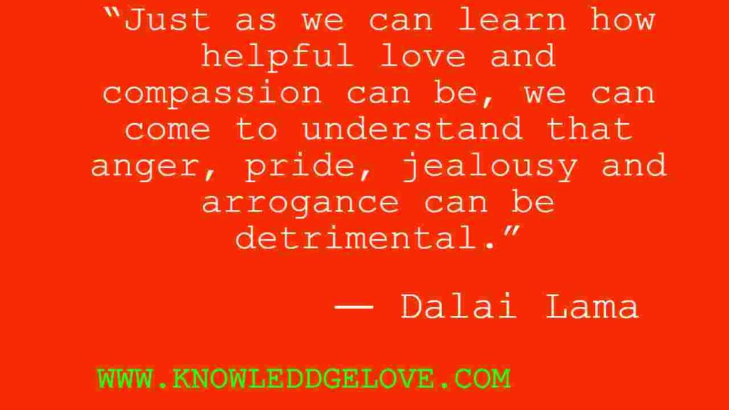 Dalai Lama Quotes about Love