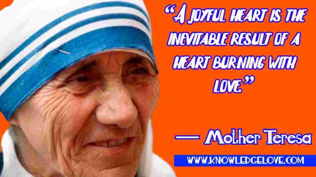 Mother Teresa Motivational Quotes