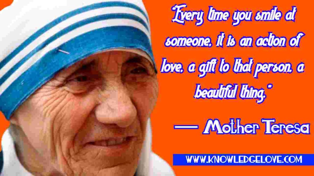 Mother Teresa Best Quotes