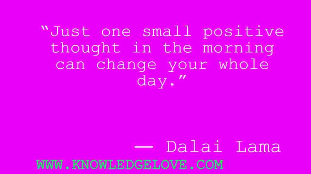Motivational Quotes of Dalai Lama